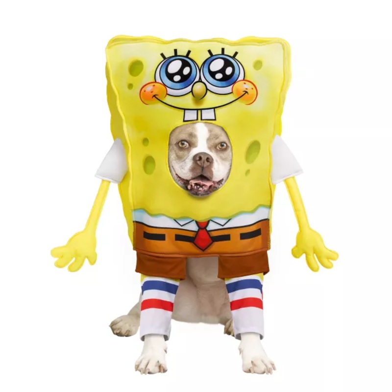 SpongeBob SquarePants Pet Costume - Nickelodeon YELLOW PET SMALL