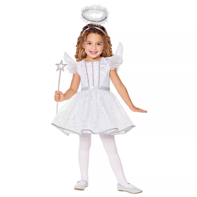 Toddler Angel Cutie Costume WHITE 2T