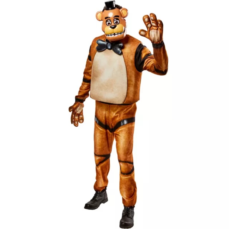 Adult Classic Freddy Fazbear Costume - Five Nights at Freddy's BROWN ADULT SMALL