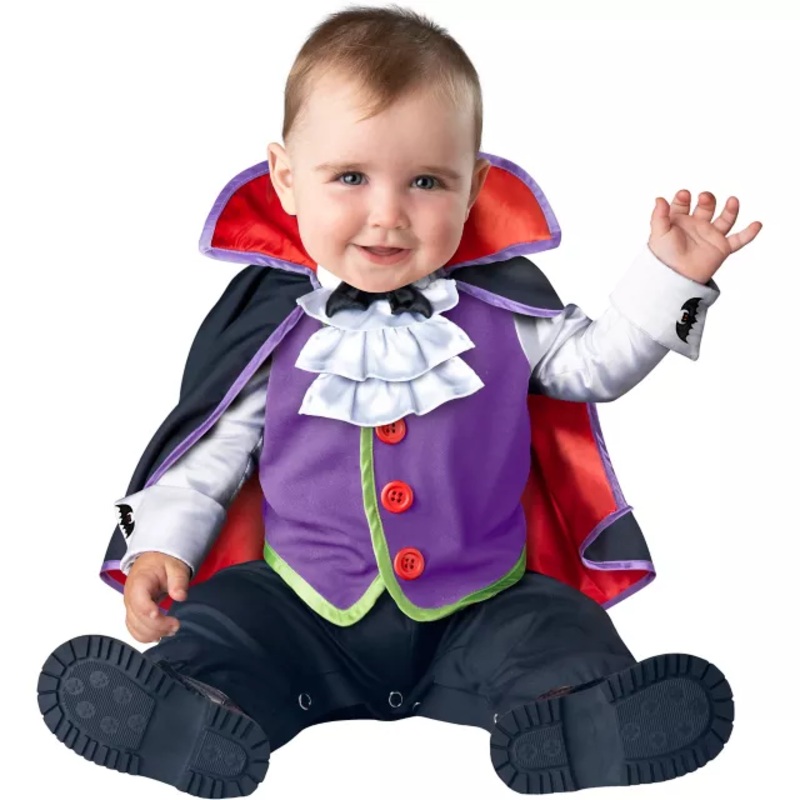Baby Vampire Cutie Costume BLACK 0 TO 6 MONTHS