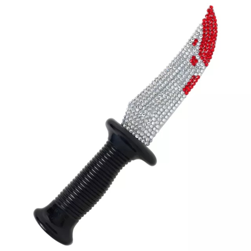Bling Bowie Knife - Ghost Face BLACK ONE SIZE FITS MOST