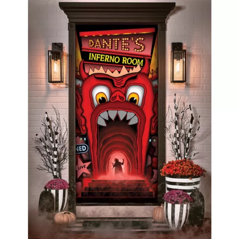 Dante's Inferno Room Door Cover - Beetlejuice MULTI-COLOR