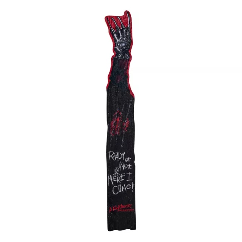 Freddy Krueger Claw Leaner Sign - A Nightmare on Elm Street MULTI-COLOR 30 INCH