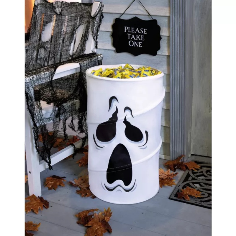 Ghost Candy Barrel BLACK AND WHITE