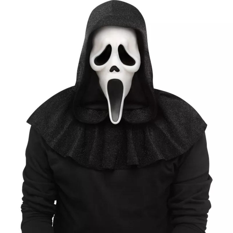 Ghost Face 25th Anniversary Mask WHITE ONE SIZE FITS MOST
