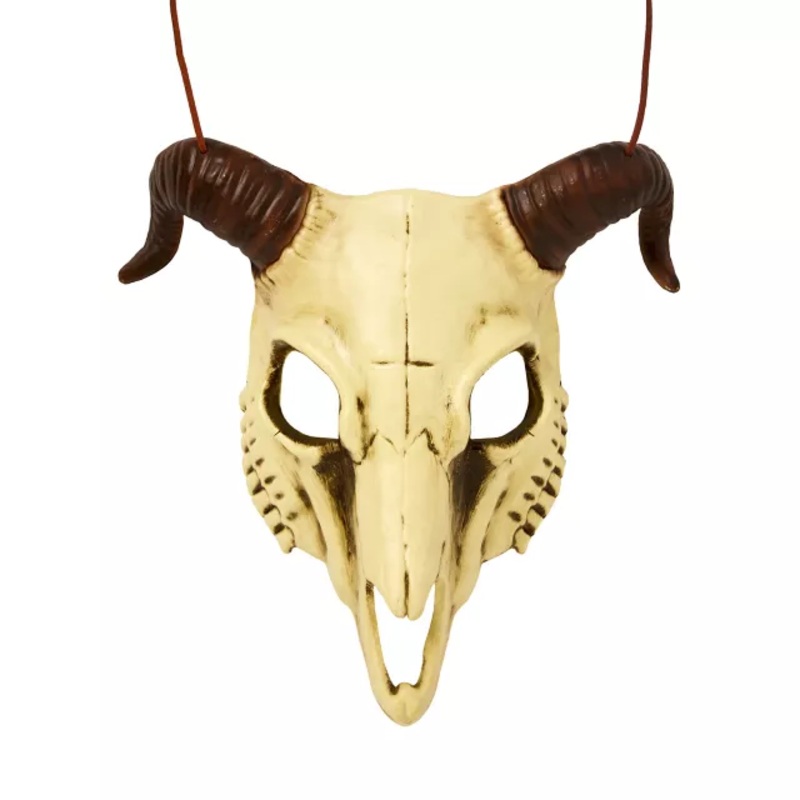Hanging Ram Skull