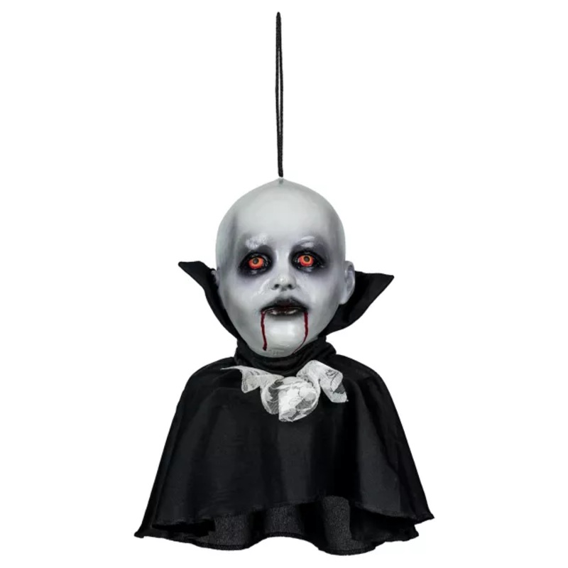 Hanging Vampire Bust Static Prop MULTI-COLOR