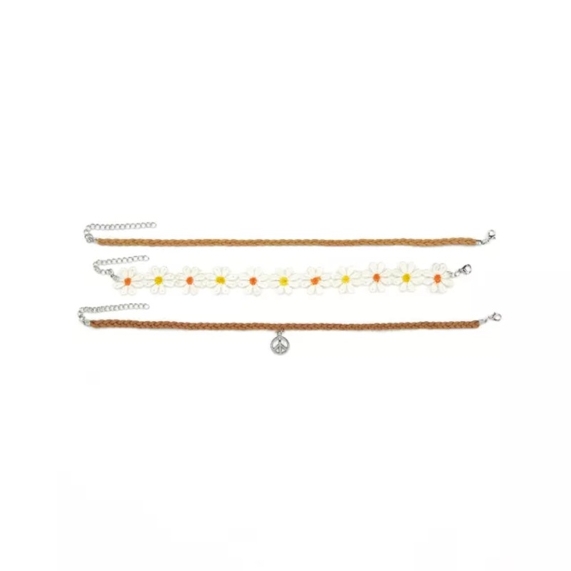 Hippie Choker Necklace Set  ONE SIZE FITS MOST