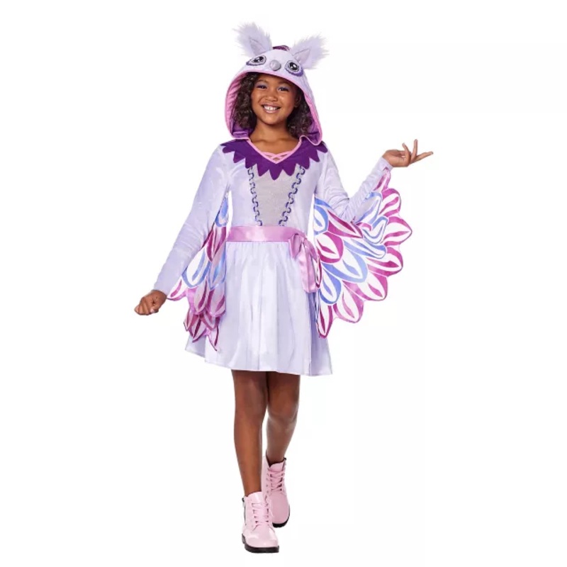 Kids Purple Owl Dress Costume PURPLE CHILD SMALL