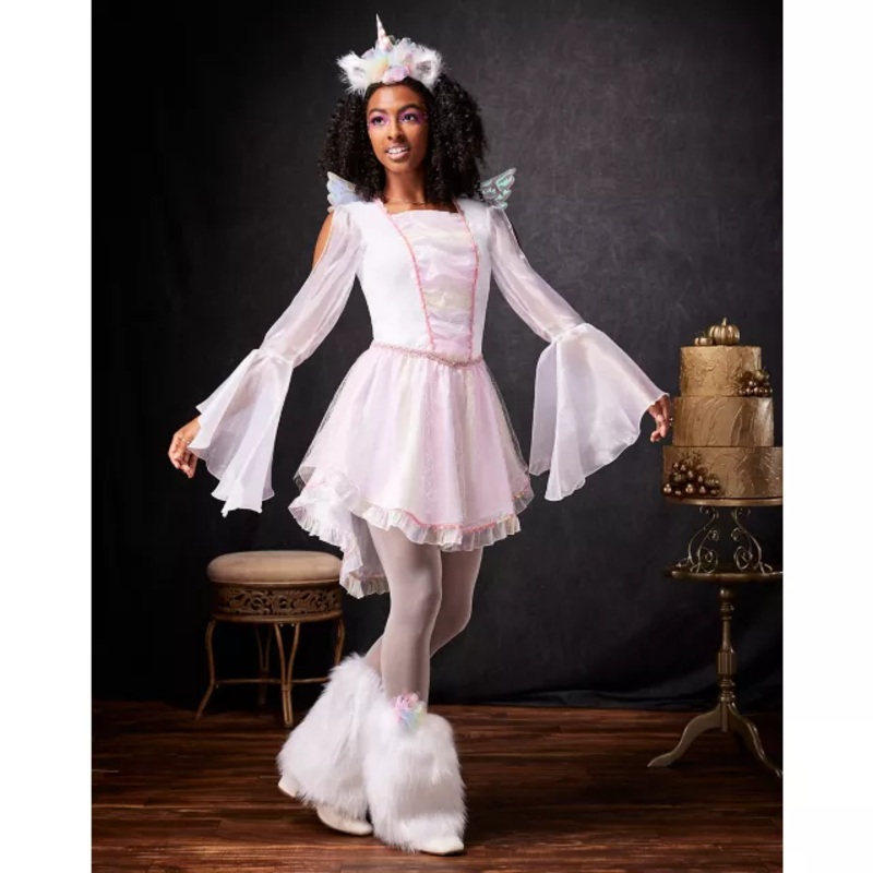 Kids Unicorn Costume - The Signature Collection WHITE CHILD SMALL