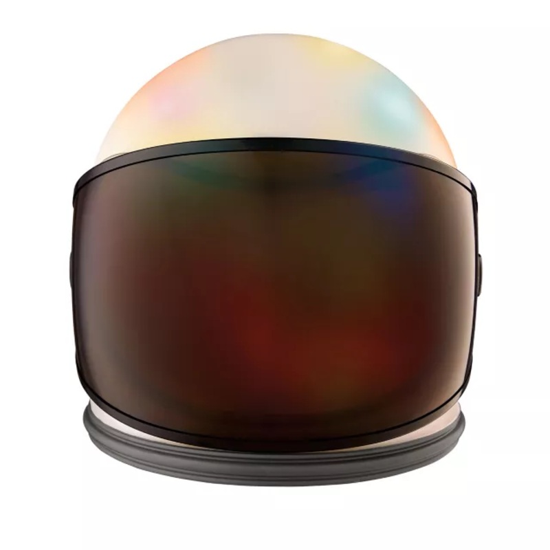 Light-Up Astronaut Helmet WHITE ONE SIZE FITS MOST