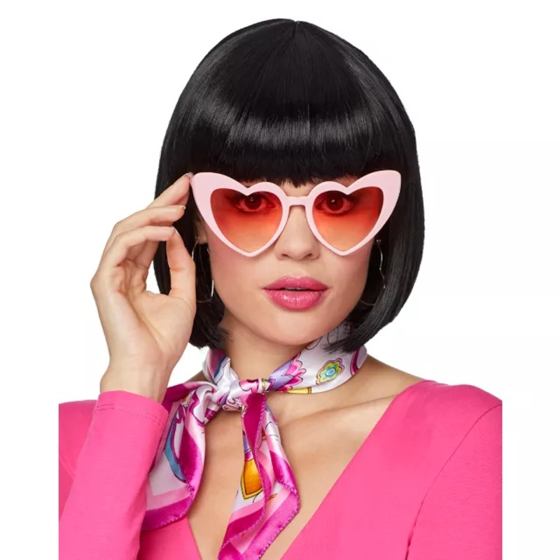 Short Black Bob  Wig BLACK ONE SIZE FITS MOST