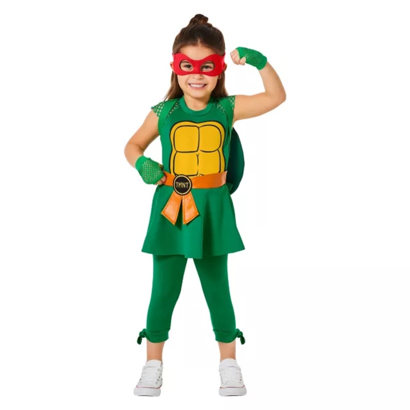 Toddler Teenage Mutant Ninja Turtle Dress Costume GREEN 2T