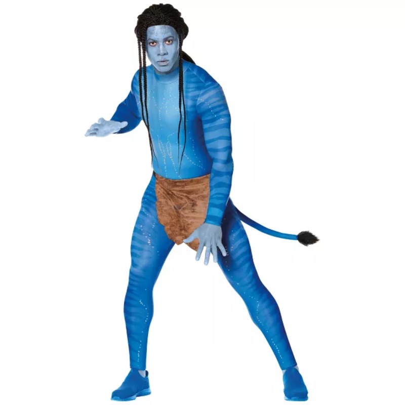 Adult Na'vi Costume - Avatar: The Way of Water BLUE ADULT SMALL