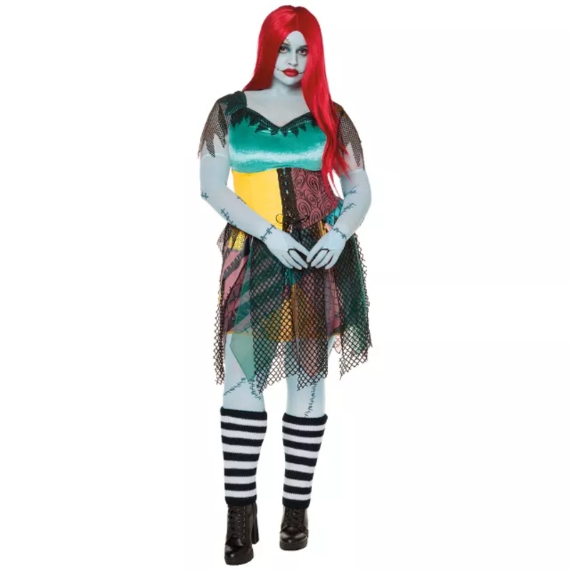 Adult Sally Plus Size Costume The Signature Collection - The Nightmare Before Christmas MULTI-COLOR 1X