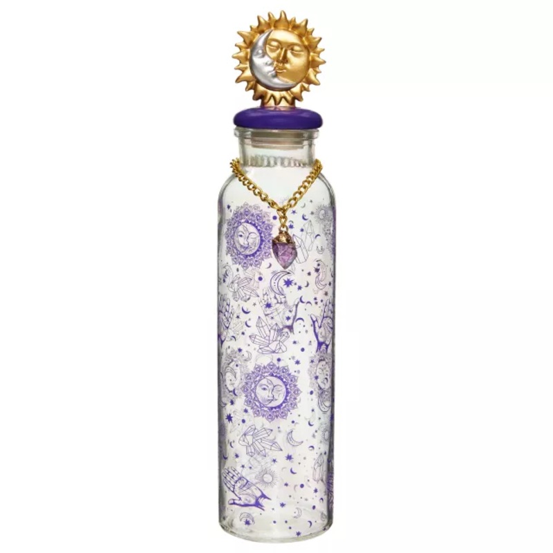 Celestial Tarot Sun and Moon Potion Bottle MULTI-COLOR