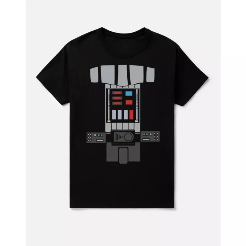 Darth Vader Uniform T Shirt - Star Wars BLACK ADULT SMALL