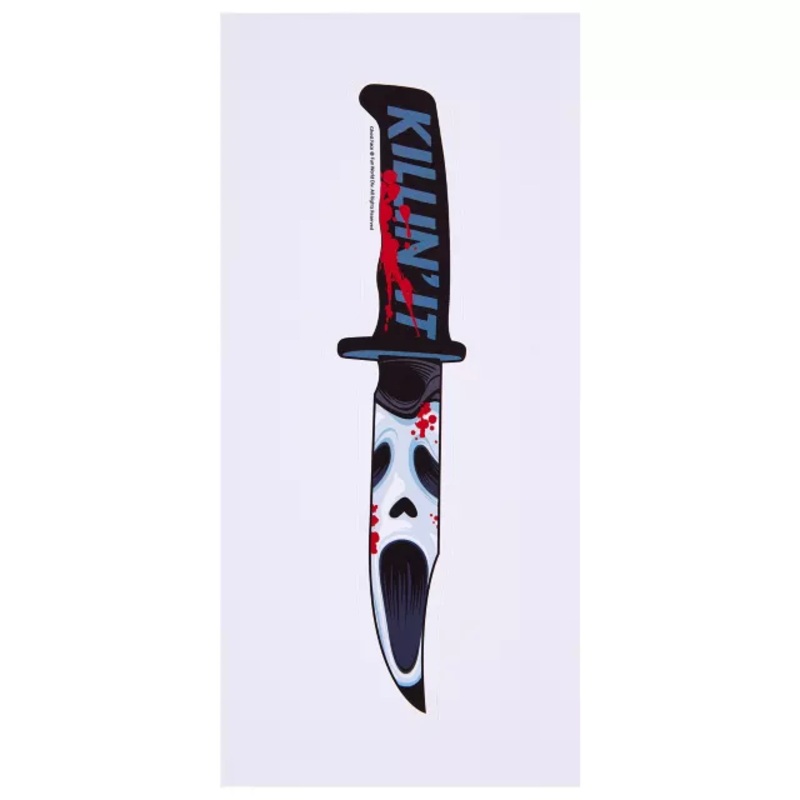 Ghost Face Killin' It Decal BLACK AND RED