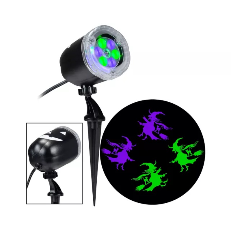 Green and Purple Witch Light Projector MULTI-COLOR