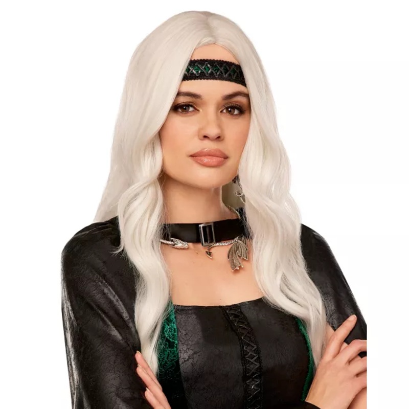 Heat Resistant Medieval Monarch Wig BLONDE ONE SIZE FITS MOST