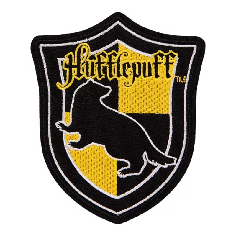 Hufflepuff Patch - Harry Potter YELLOW ONE SIZE FITS MOST
