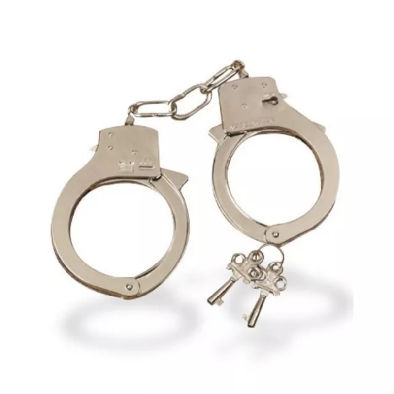 Metal Handcuffs  ONE SIZE FITS MOST