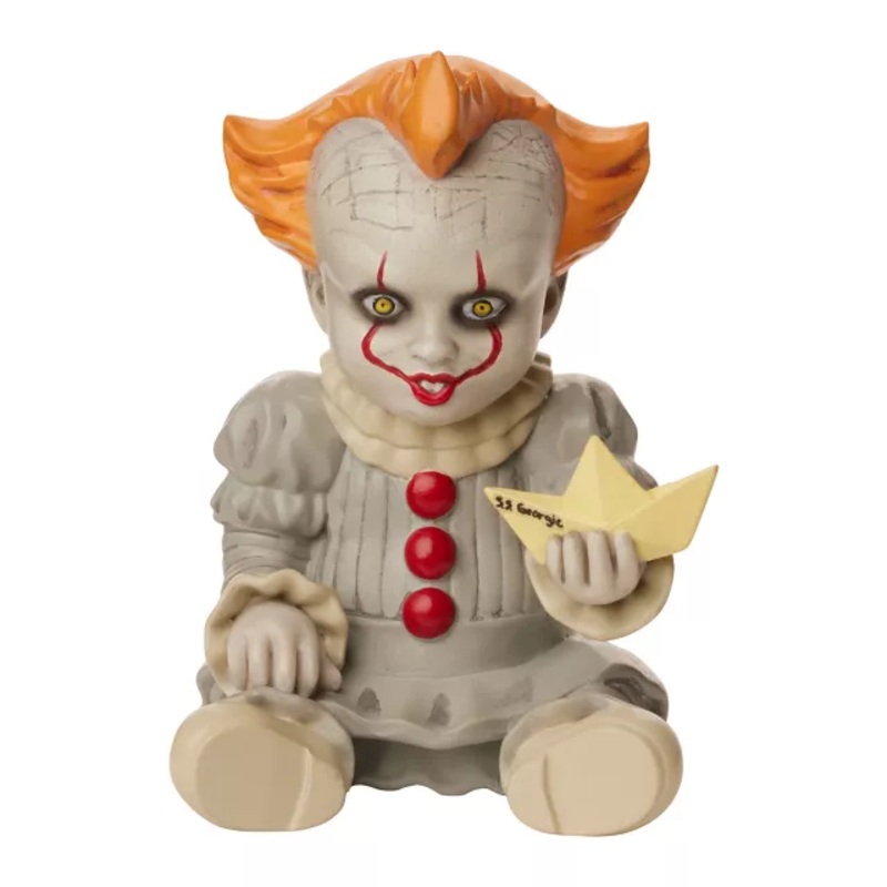 Mini Pennywise Horror Babies  Static Prop - It RED AND WHITE 4 INCHES