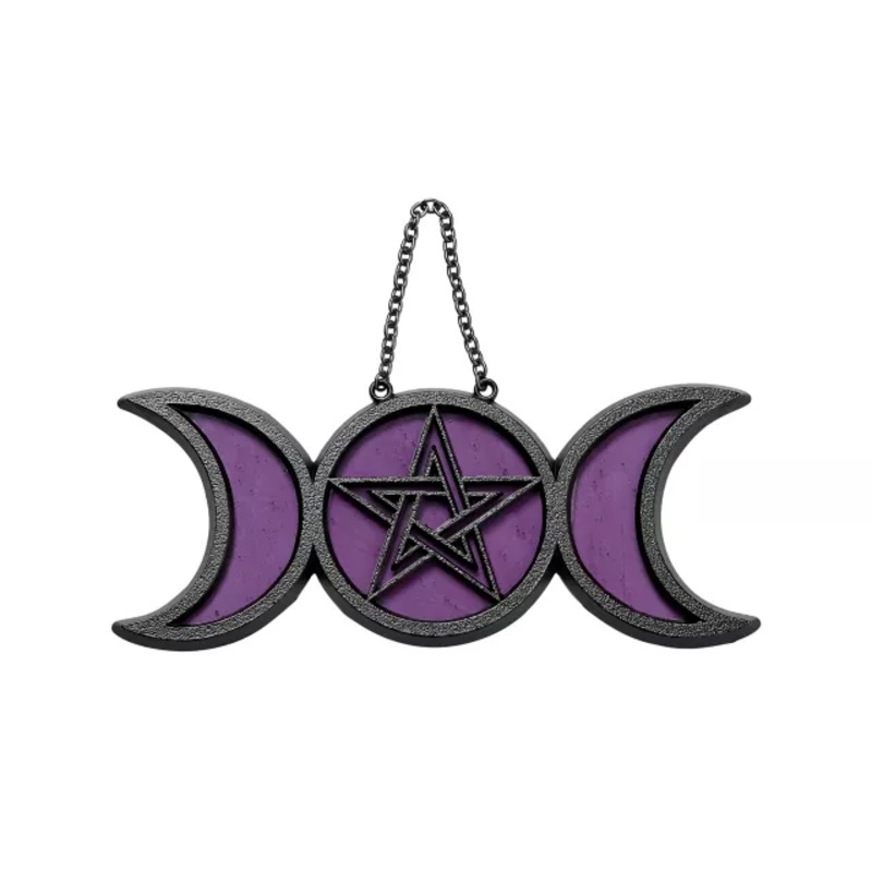 Mystical Arts Moon Phase Suncatcher MULTI-COLOR