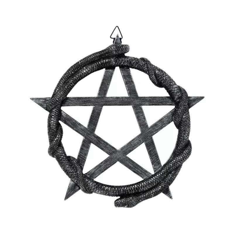 Mystical Arts Pentagram Snake Sign MULTI-COLOR