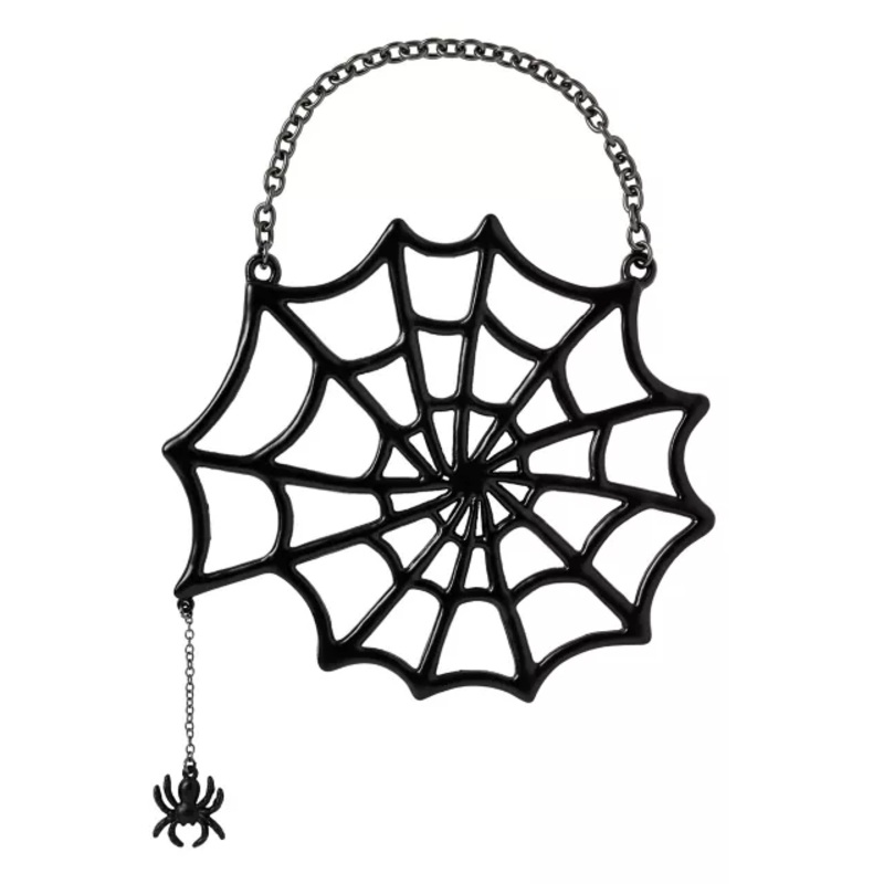 Spider Web Suncatcher MULTI-COLOR 6 INCHES