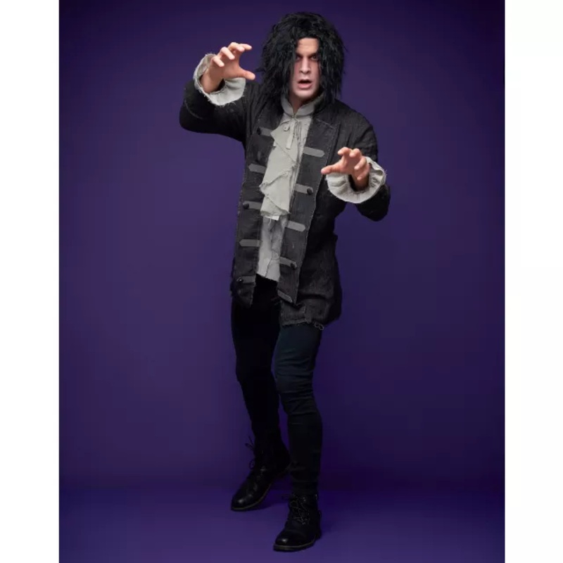 Adult Billy Butcherson Costume - Hocus Pocus BLACK SMALL/MEDIUM