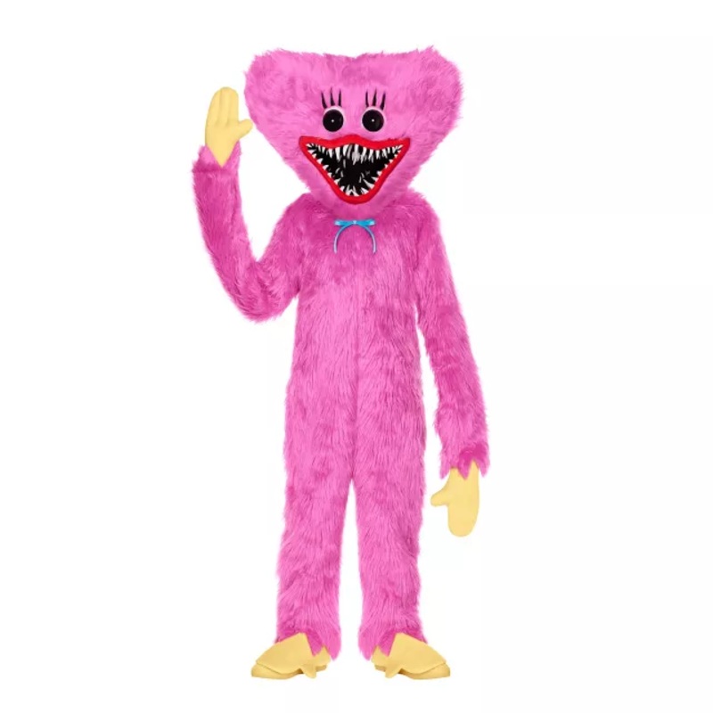 Adult Kissy Missy Costume - Poppy Playtime PINK SMALL/MEDIUM