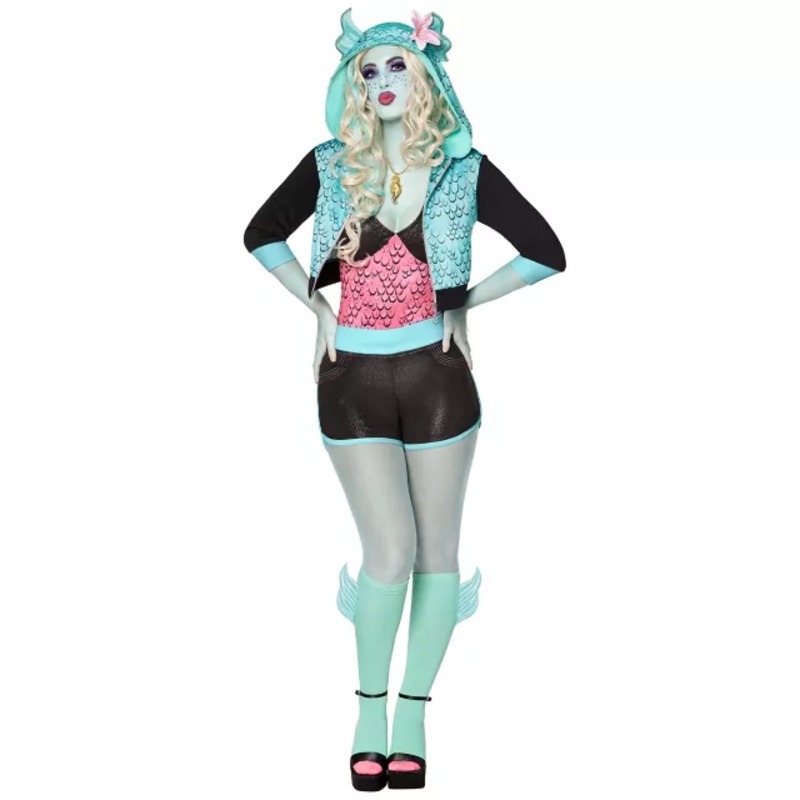 Adult Lagoona Blue Costume - Monster High BLUE ADULT SMALL