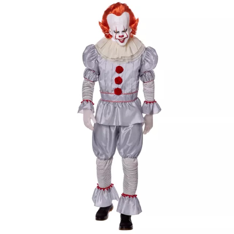 Adult Pennywise Costume The Signature Collection - It: Chapter Two GRAY ADULT MEDIUM