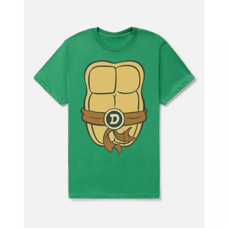 Donatello T Shirt - Teenage Mutant Ninja Turtles KELLY GREEN ADULT MEDIUM