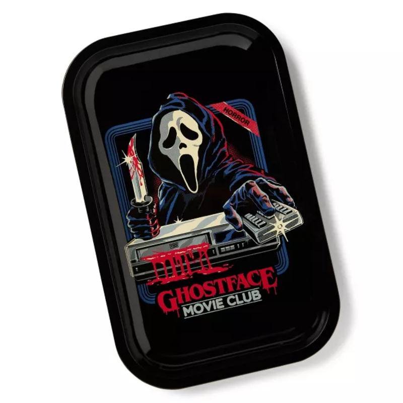 Ghost Face Movie Club Tray BLACK