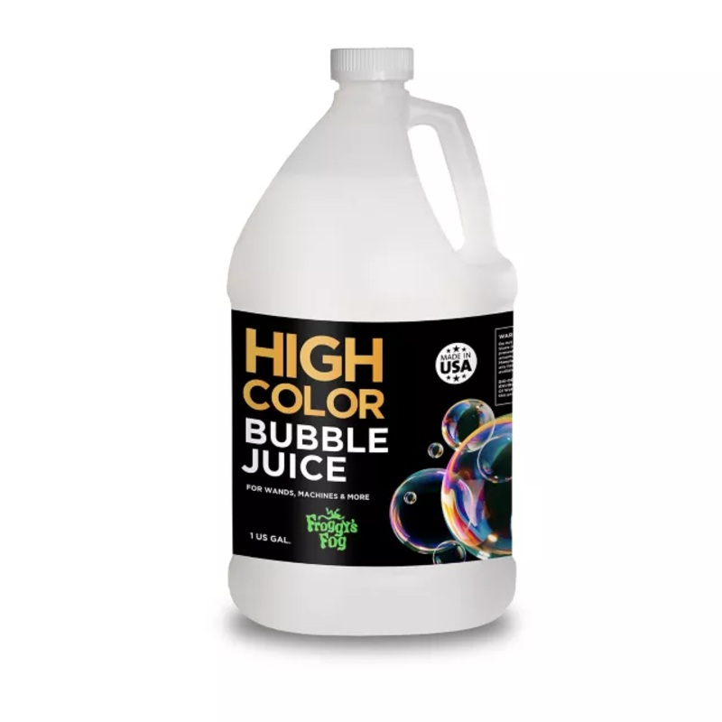 High Color Bubble Juice 1 Gallon - Froggy's Fog