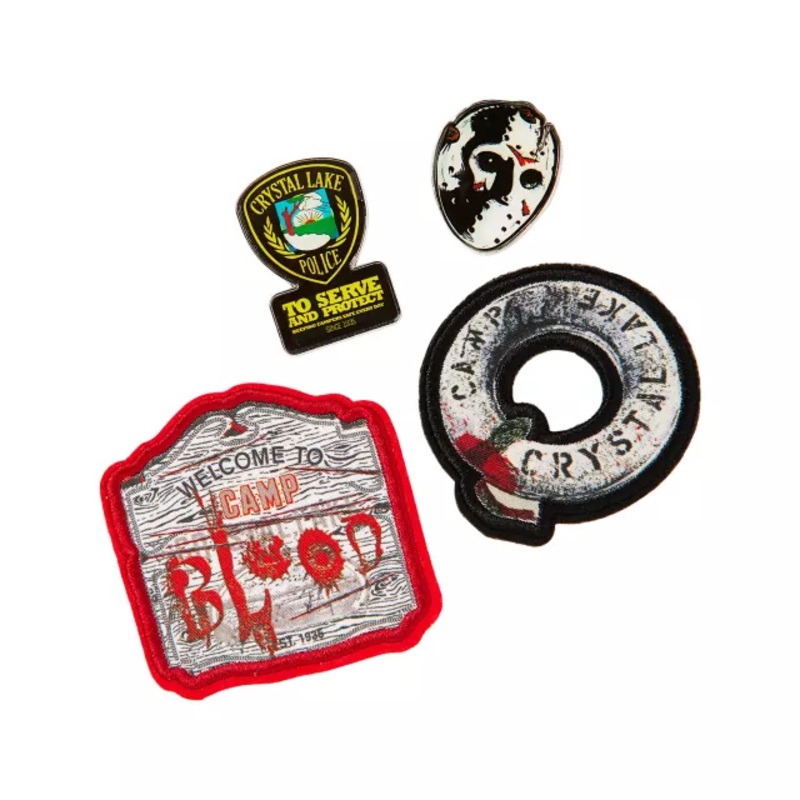 Jason Pin Patch Set - Friday the 13th