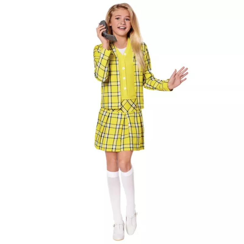 Kids Cher Costume - Clueless YELLOW CHILD SMALL