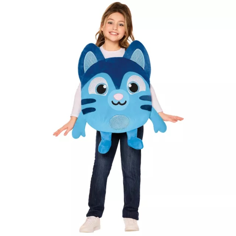 Kids Jet Belly Costume - Pinata Smashlings BLUE GIRLS S/M