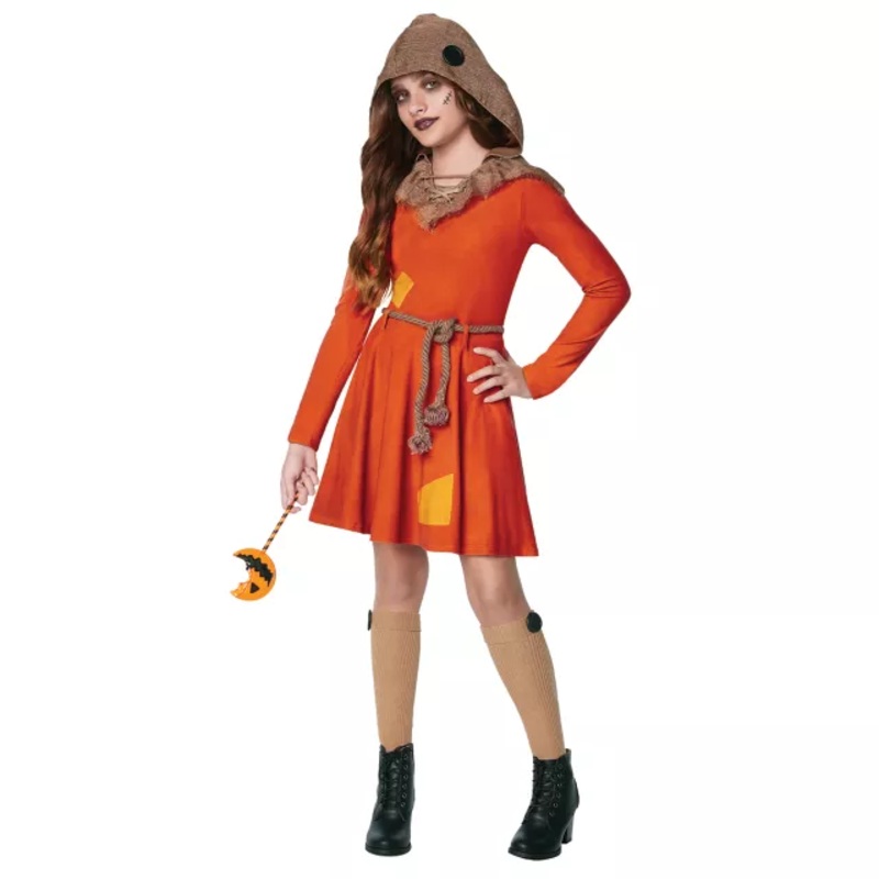 Kids Sam Costume - Trick r Treat ORANGE/BROWN CHILD SMALL