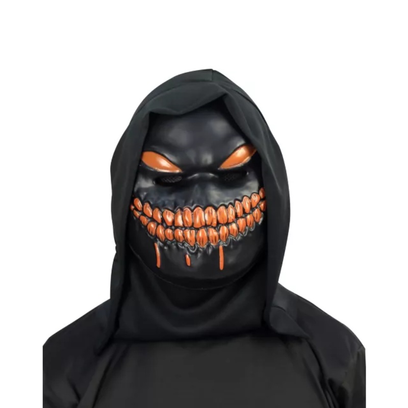 Light-Up Hooded Nightstalker Full Mask  ONE SIZE FITS MOST