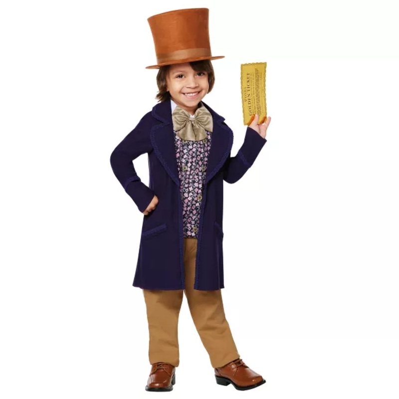 Toddler Willy Wonka Costume PURPLE 2T