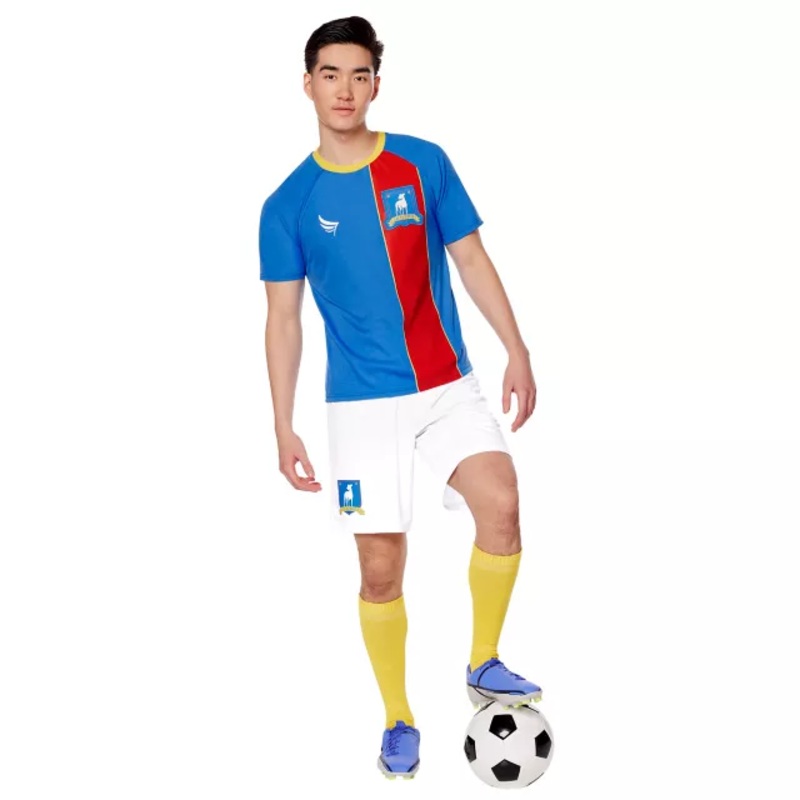 Adult AFC Richmond Uniform Costume - Ted Lasso WHITE ADULT MEDIUM