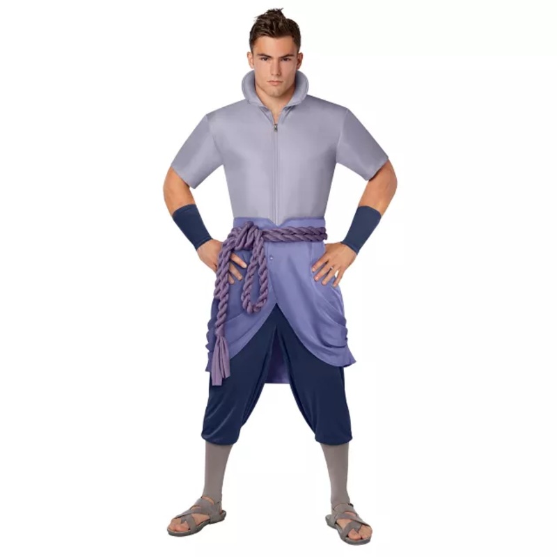 Adult Sasuke Costume - Naruto Shippuden BLUE ADULT SMALL