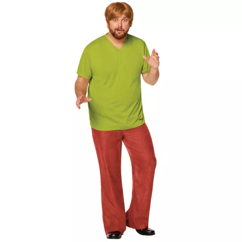 Adult Shaggy Plus Size Costume - Scooby-Doo MULTI-COLOR 2X