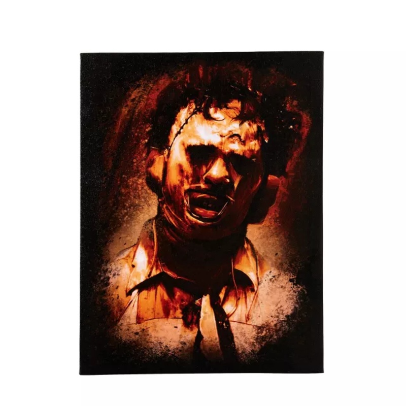 Leatherface Canvas - The Texas Chainsaw Massacre BLACK / MULTI 16 INCH
