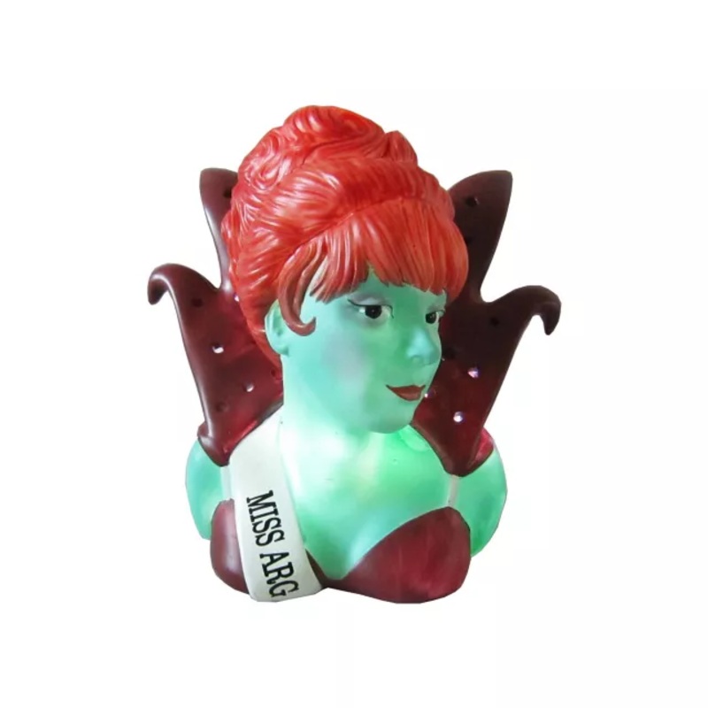 Light-Up LED Miss Argentina Bust - Beetlejuice MULTI-COLOR