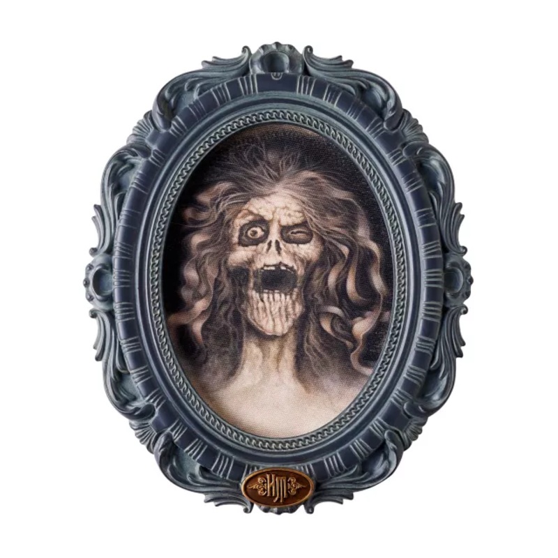 Old Woman Ghost Sign - The Haunted Mansion MULTI-COLOR 9 INCHES