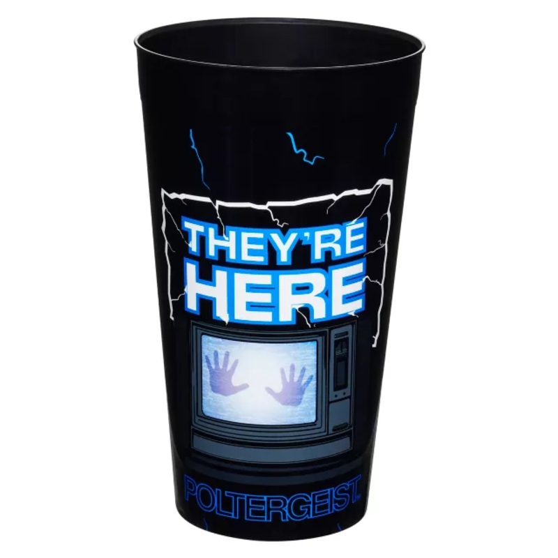 Poltergeist Plastic Cup - 22 oz. BLACK AND  BLUE